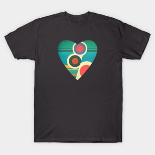 "Abstract love" Valentines Day T-Shirt